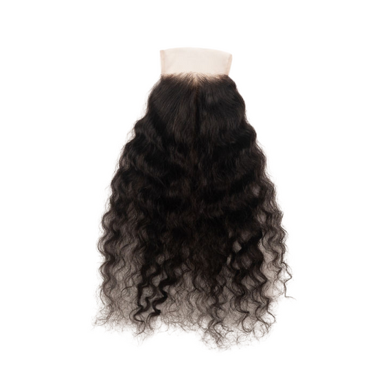 5x5 Raw Deep Wavy HD Lace Closures