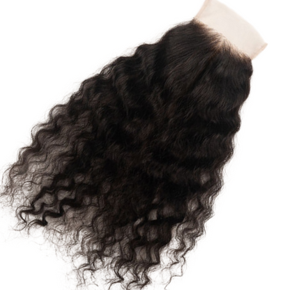 5x5 Raw Deep Wavy HD Lace Closures