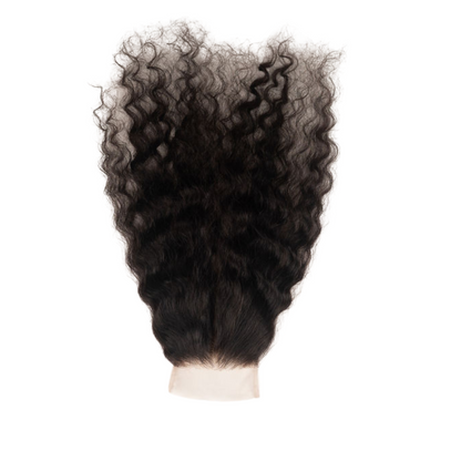 5x5 Raw Deep Wavy HD Lace Closures